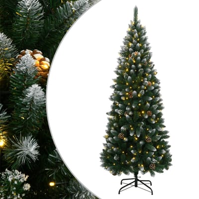 vidaXL - Kunstkerstboom - met - 150 - LED's - 120 - cm