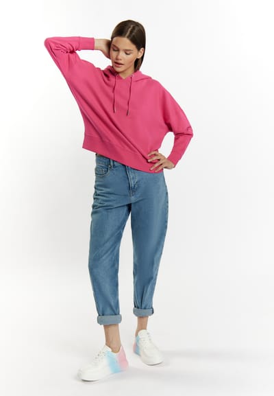 Mymo Hoodie Dames roze