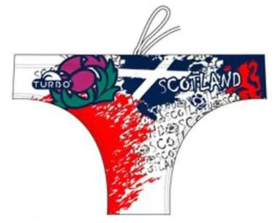 Turbo Scotland Zwemslip Veelkleurig 7-8 Years Jongen