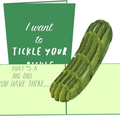 Grappige 3D Pop Up Kaart - Wenskaart voor Verjaardag, Vaderdag en Elke Gelegenheid