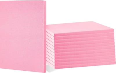 Isolatieschuim Platen - XPS Schuim - Muren Isoleren - Vochtbestendig Materiaal - 30 x 30 x 1.27 cm - Roze