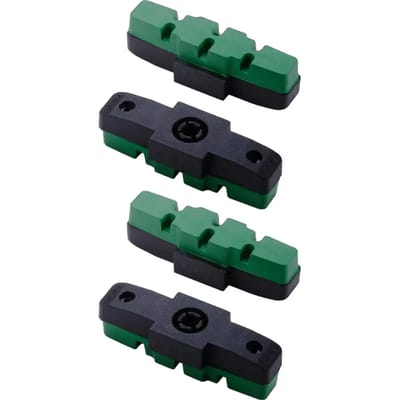 BBB Cycling Remblokjes Elektrische Fiets - HydroStop - Velgrem - Compatibel met Stadsfiets, E-bike & Mountainbike - Magura Remblokken - Groen - BBS-09E