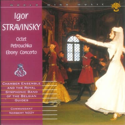 CD IGOR STRAVINSKY - DETROIT SYMPHONY  - Octet/Petrouchka/Ebony Co  WWM500087 World Wind Musi 2003 Nederland Klassiek Gebruikt black