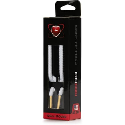 Forcefield Premium Laces Schoenverzorging Unisex - Wit - One Size - Poly (Polyester)