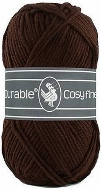 10 x Durable Cosy Fine Dark Brown (2230)