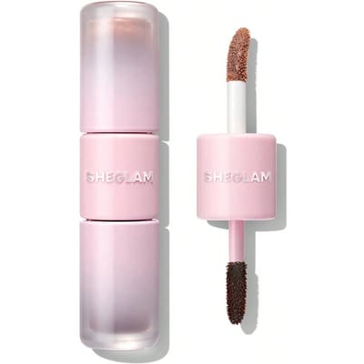Line To Shine Peel-Off Lip Stain & Gloss Duo-514 Brown Butter 2-In-1 Langhoudende Combo Vloeibare Lippenstift Lipliner Merk Beauty Cosmetica Make-Up Voor Vrouwen En Meisjes
