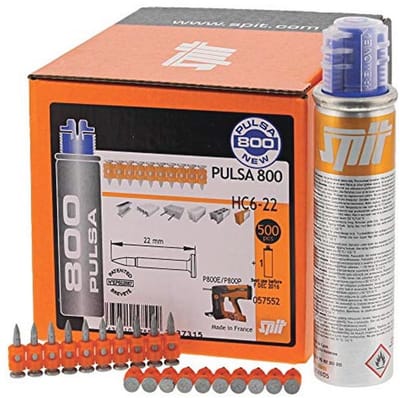 Hoge Prestaties Pin Pack voor Beton en Staal - 27 mm, 500 Stuks