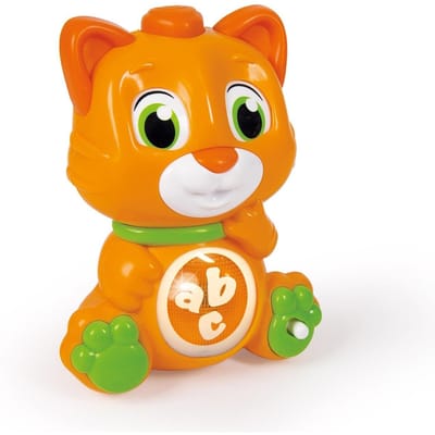 Clementoni, Baby, Interactief Speelgoed, Kat, Oranje, Unisex, 10 - 36 maanden