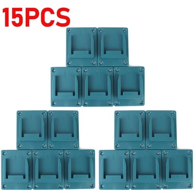 5-20 STKS Batterijopslag Batterijhouder Batterijhouder Elektrisch Gereedschap Houder Beugel voor Bosch 18V voor Makita 18V Apparaten 15pcs3