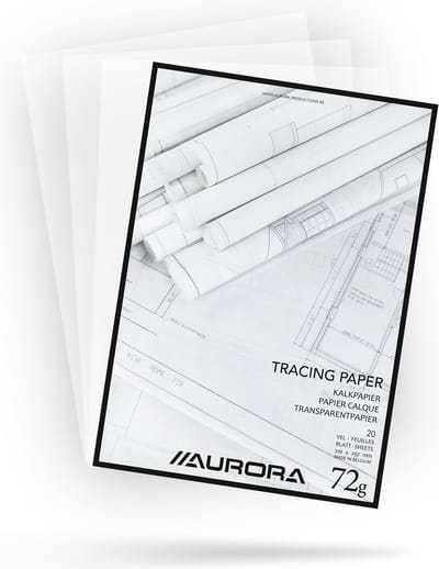 Aurora Overtrekpapier - Kalkpapier - A4 - 72g - 20 vel