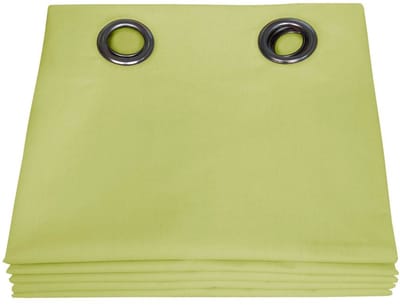 MOONDREAM LumenControl™ Totaal Verduisteringsgordijn | Licht+Zonwering | 100% Ondoorzichtig | EU-fabricaat | Oogjes | Groen MC566 | 135x250 (BxH) cm