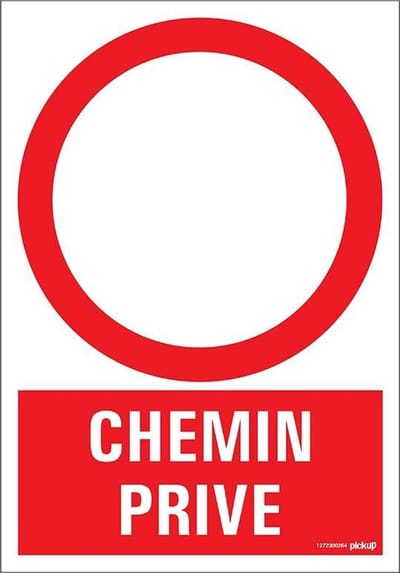 Pickup bord panneau 23x33 cm Combi - Chemin prive