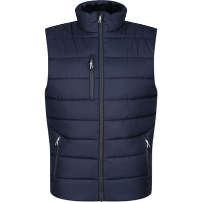 Regatta Thermische bodywarmer Navigate voor heren (Marine/Seal Grijs)