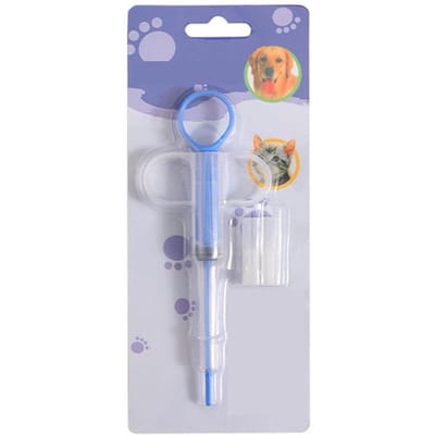 Seringue Doseuse de Médicaments pour Animaux Chat Chien Outil Distributeur d'Aliments Médicaux Kit Tube d'Alimentation pour Chiots avec white