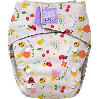 Revolutionaire wasbare luier Petites merveilles Bambino Mio