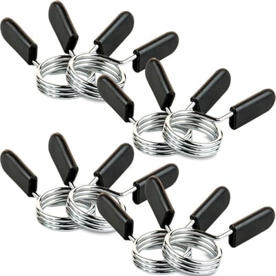 Haltersluitingen 30 mm met veerclip voor halterstangen