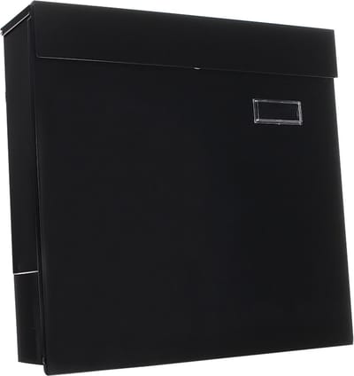 Rottner Brievenbus Kensington Zwart - 37x37x10,5cm