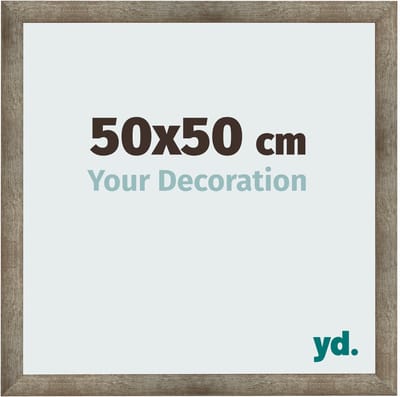 Your Decoration - Fotolijst 50x50 cm - MDF - Metaal Vintage - Bologna