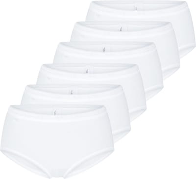 sloggi Dames midi slip 6 pack Basic+