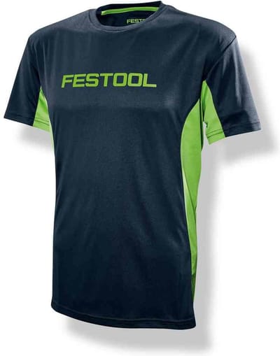 Festool 204005 Functioneel overhemd Maat: XL Donkerblauw, Groen