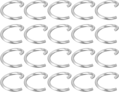 Open Ringetjes - Verbindingsringen Sluitringen - Sieraden Maken - Roestvrij Staal - 10 mm - Zilver