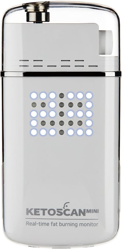 Ketoscan-Mini | Sentech | ademanalyse | real-time vetverbrandingsmeter | meet pijnloos en snel je vetverbranding in gram per uur