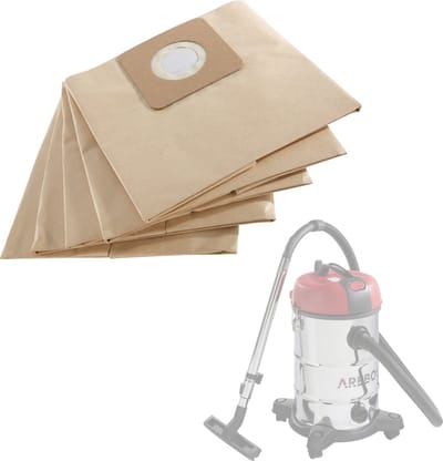 AREBOS 5x Zak voor Stofzuiger 1800 W