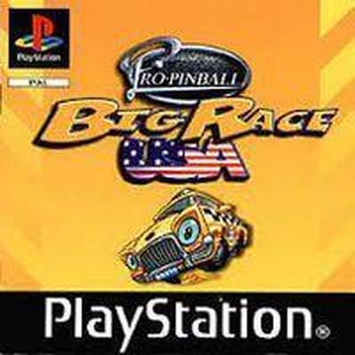 Pro Pinball Big Race USA (ps1 tweedehands game)