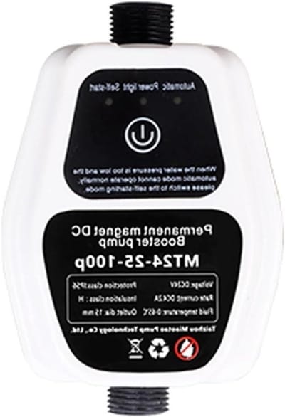 Overdrukpomp - Boosterpomp waterdruk - Verhogen waterdruk - Automatische regeling - 100 W - Wit