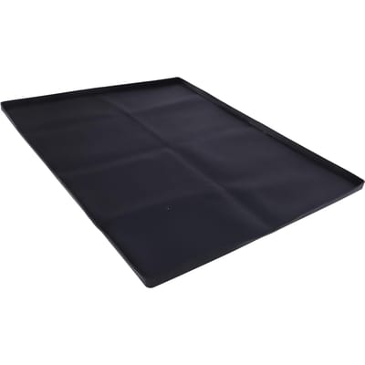 Wasdroger Bovenmat 50x60cm Antislip Siliconen Wasmachine Bovenbeschermhoes voor Waskamer zwart