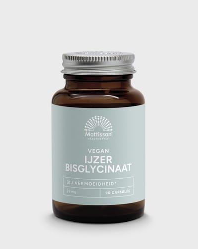 Mattisson - IJzerbisglycinaat 28mg - 90 capsules