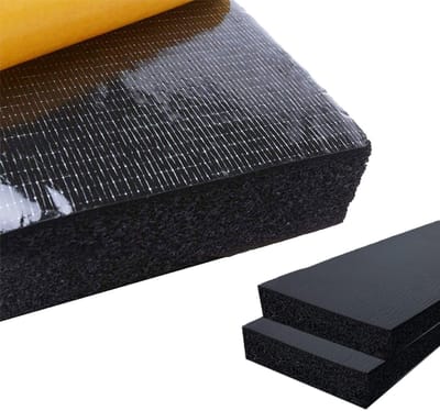 Dailygoods- Wandbescherming Zelfklevend - Muurbescherming - Parkeerplaatbescherming - Waterdicht - 2 Stuks - 30 x 10 x 3 cm
