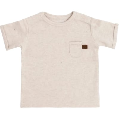Baby's Only T-shirt Melange - Warm Linen - 50 - 100% ecologisch katoen - GOTS