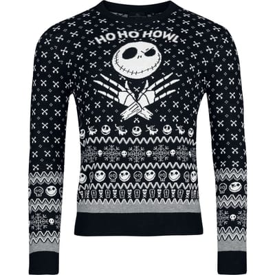 The Nightmare Before Christmas - Disney Christmas jumper - Ho Ho Howl - L tot XXL - voor Mannen - meerkleurig