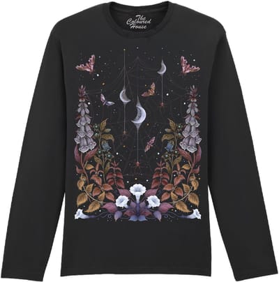 Mot Bloemen Spin Witch Garden The Coloured House Longsleeve T-shirt XXL