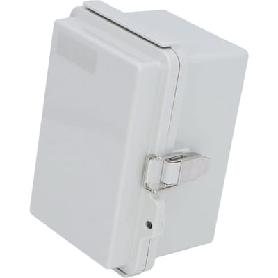 Boîte Électrique Extérieure IP67 Résistante à l'Eau Boîte de Projet en Plastique ABS avec Charnière en Acier Inoxydable pour
