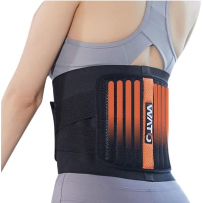 Verstelbare Ademende Taille Trainer Riem Voor Mannen Vrouwen Lumbale Rugsteun Orthopedisch Korset Taille Trimmer XL