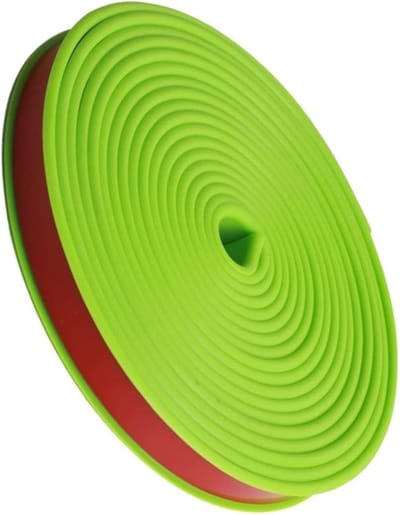 U-vormige Randband - Meubelrandbeschermer Hoekbeschermer - Meubels Beschermen - Zelfklevend TPE Materiaal - 5 Meter Lengte - Groen