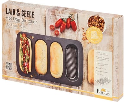 Birkmann - Hotdog bak blik - Brood bakblik - 34.5cm