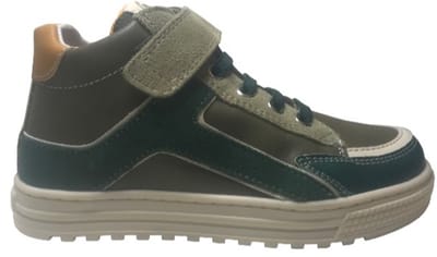 Naturino - Baob - Mt 26 - velcro elastieken lederen hoge sneakers - groen
