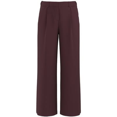 ESMARA Dames broek, wide leg (Rood, XS (32/34))