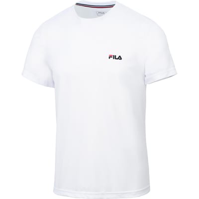 Fila Logo small 2 T-shirt Heren-wit