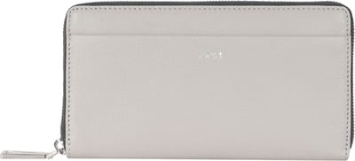 JOOP! Leren Portemonnee Lantea Blocking Yura Purse Lightgrey Lichtgrijs