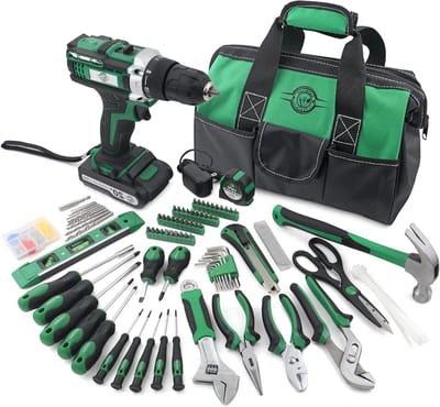 Gereedschapskit - Gereedschapsset Reparatie - Dagelijkse Reparatie - 232 Delen - 4.75 kg - Zwart