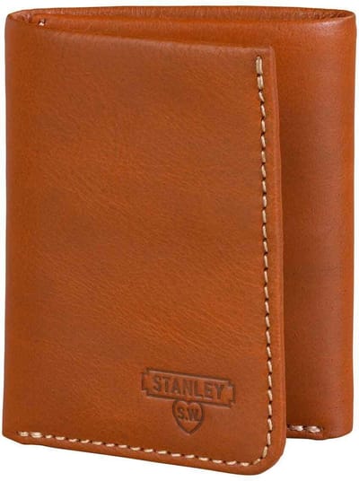 STANLEY Portemonnee Leer Bruin
