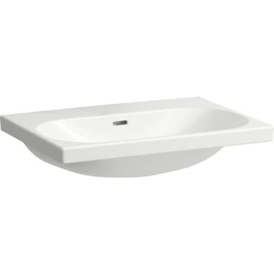 LAUFEN LUA washbasin 65 x 46 cm without tap hole, with overflow H8100840001091