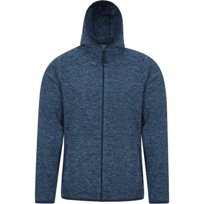Mountain Warehouse Heren Snowdon II Full Zip Hoodie (Blauw)