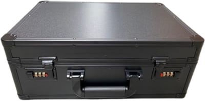 Topmast Trimkoffer - Grooming Case - Black - Luxeus 42 x 30 x 18 cm - Met cijferslot