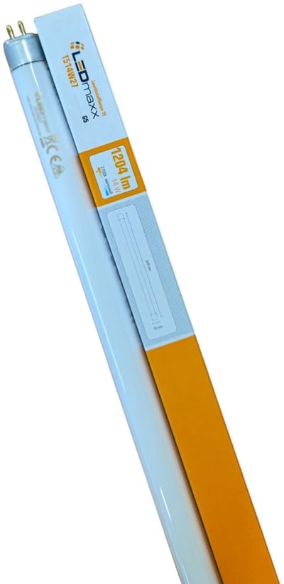 LEDmaxx TL Lamp T5 HE 549mm 14W/827 - G5 - Energiezuinige TL-buis - 1204lm - 2700K - Warm Wit Licht