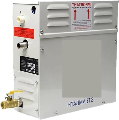 Stoomgenerator - Thuissauna machine - Ontspannende Sauna - Gehumaniseerd Ontwerp - 4.5kW - Zilver